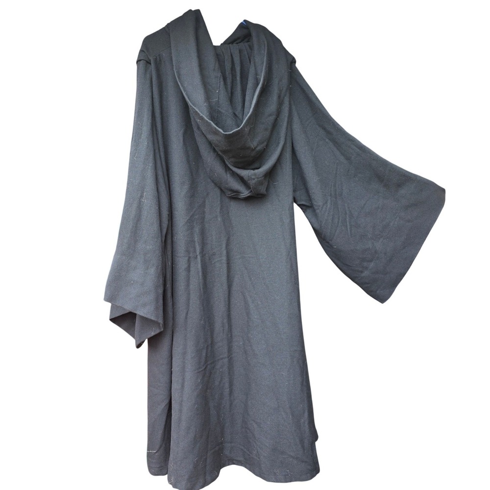 Disney Parks Star Wars Galaxy's Edge Robe Black Jedi Sith Cloak Adult S/M - Picture 6 of 7